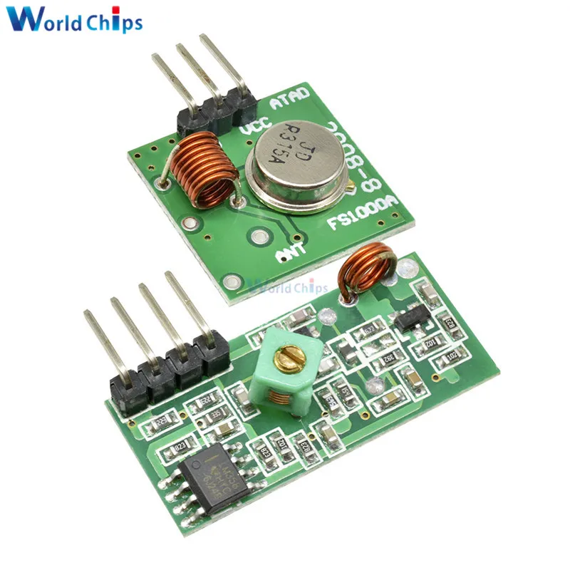 Diymore 315 мгц радиочастотный передатчик и приемник Ссылка Комплект для Arduino/ARM/MCU WL