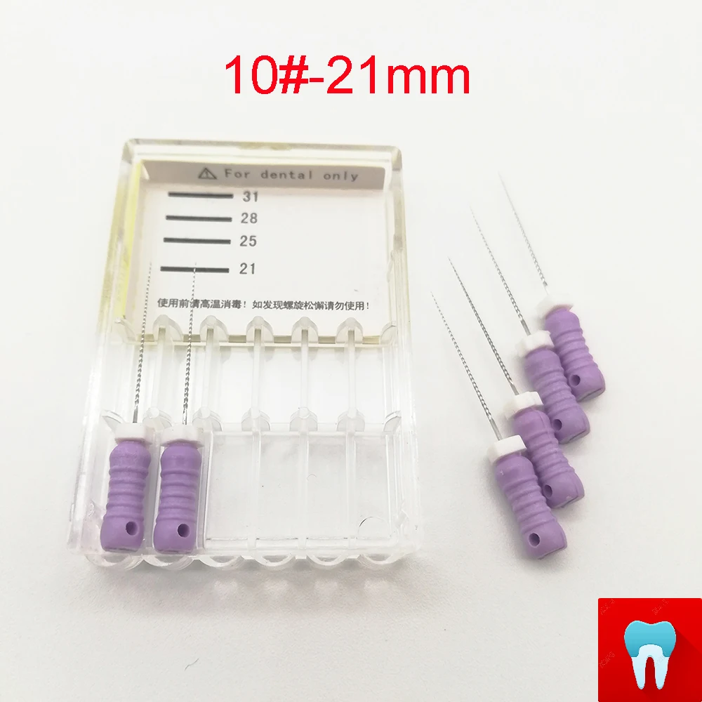 48 шт.#8-#40 21 мм стоматологические K файлы корневой канал стоматология Эндодонтические Инструменты Стоматологические материалы ручной работы из нержавеющей стали K Файлы