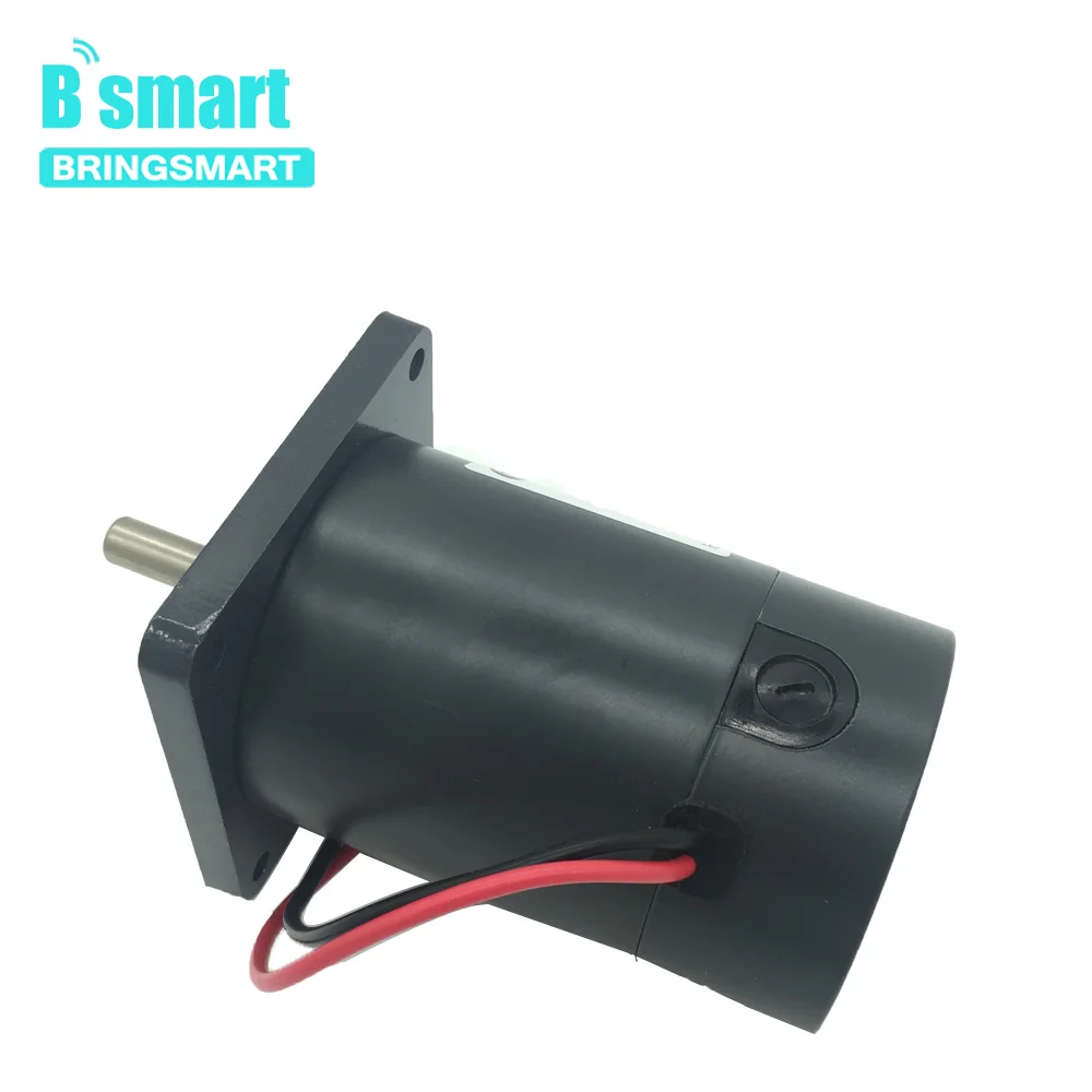 Bringsmart 60SRZ-Y высокое Скорость Мотор 12 v-24 v Мини Dc электрический двигатель 2000 об/мин 4000 об/мин 36 Вт двусторонний Зефир мотор Robot Car