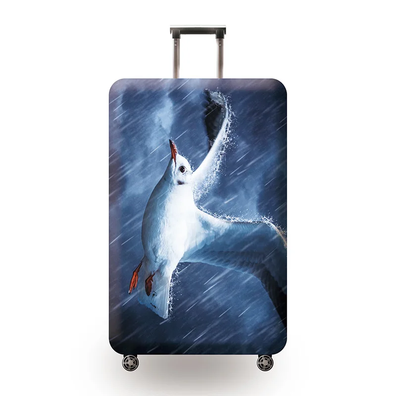 JULY'S SONG Elastic Thickest Travel Luggage Suitcase Protective Cover Apply to 18''-32''Trolley Case Suitcase Travel Accessories