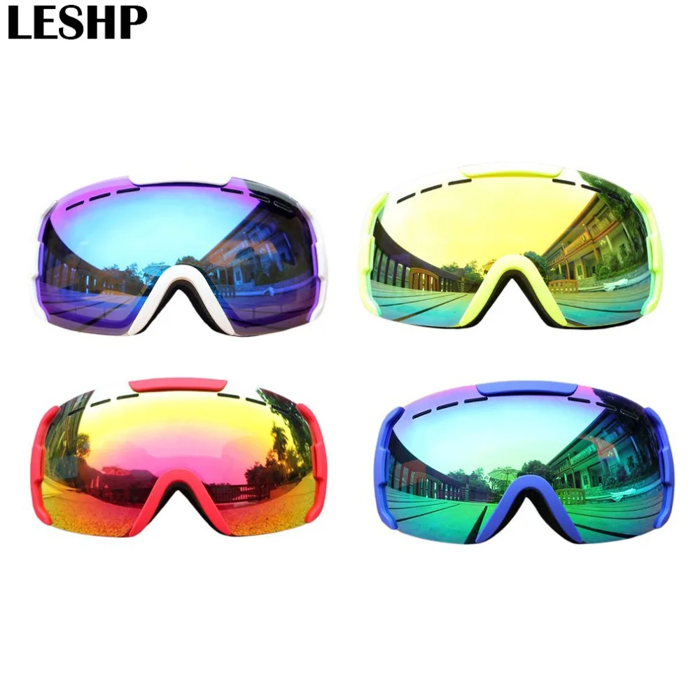 

Outdoor Sports Eyewear Winter Snow Skiiing Cycling Goggles Dustproof Anti Fog Windproof UV Protective Sunglasses
