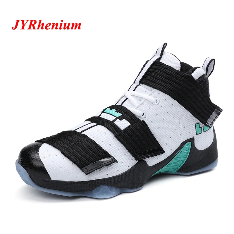 

New Mens basketball Shoes Zapatillas Hombre Deportiva Breathable Basketball Sneakers Athletic Shoes Big Size White Student Shoes