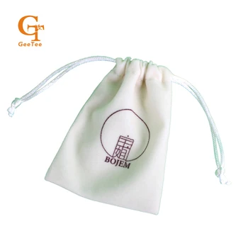 

custom logo velvet packaging bags, brand name printing luxuary jewelry / hair extension bundle,lipsticks packing bags
