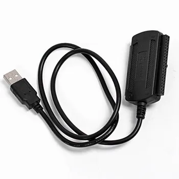 

USB 2.0 to IDE SATA Hard Drive Adapter Cable for 2.5" 3.5" Hard Disk HDD