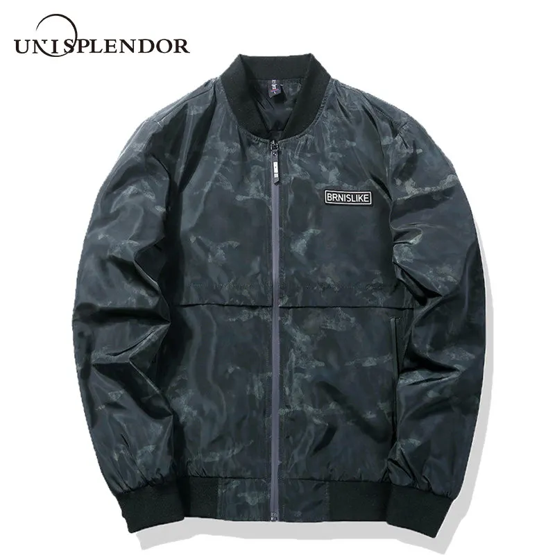 

2019 M-5XL Men Jacket Spring Autumn Men's Clothing Camouflage Casual Man Jacket Men Bomber Jacket Hip Hop Boy Streetwear YN10437
