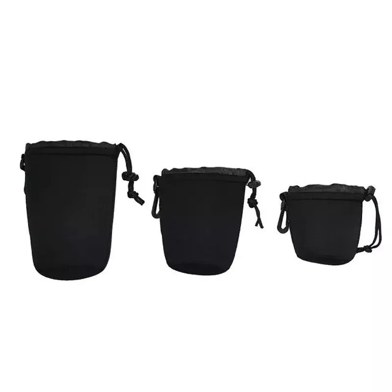 1pcs Neoprene waterproof Camera font b Lens b font Bag Soft Pouch Protective Cover for camera