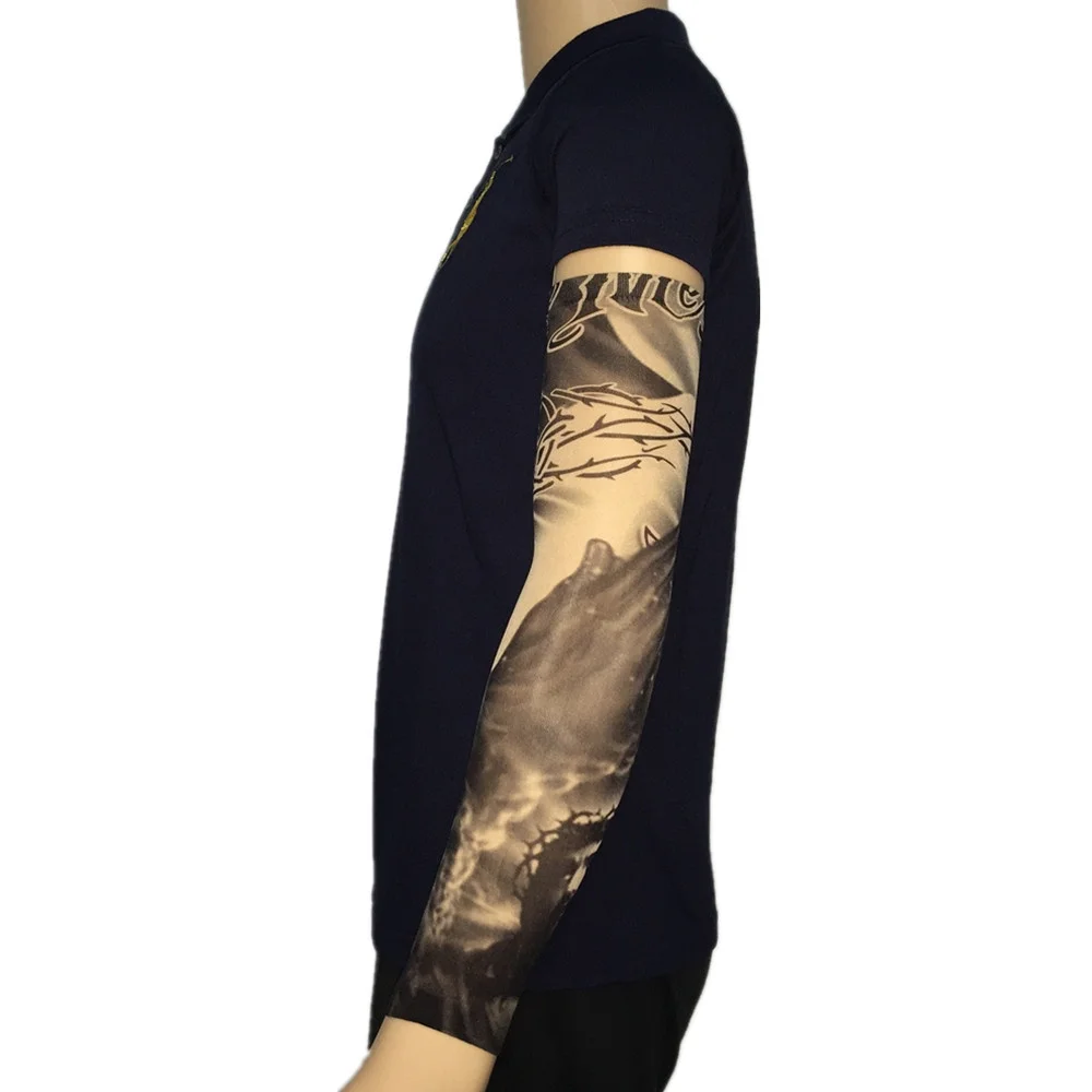 Nylon Temporary Tattoo Fashion Accessory Fake Tattoo Arm Warmers Arm Sleeves 