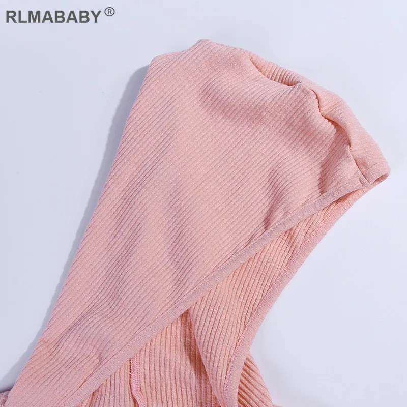 RLMABABY, Сексуальная футболка в рубчик с капюшоном и шорты, Женский комплект, короткий рукав, Женский комплект 2 шт., высокая талия, бандаж, комплект из двух предметов