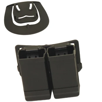 

Wholesale Tactical Military Dual Magazine Pouches Double Paddle Hunting Army Airsoft Waist Holster Holders Pouch Tan Green Black