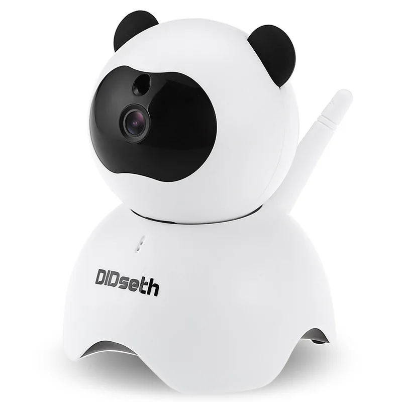 

DIDseth HD Wireless Baby Monitor Cute Panda Design 720P / 1080P HD IP Camera Phone Control Monitor For Baby Safety Home Security