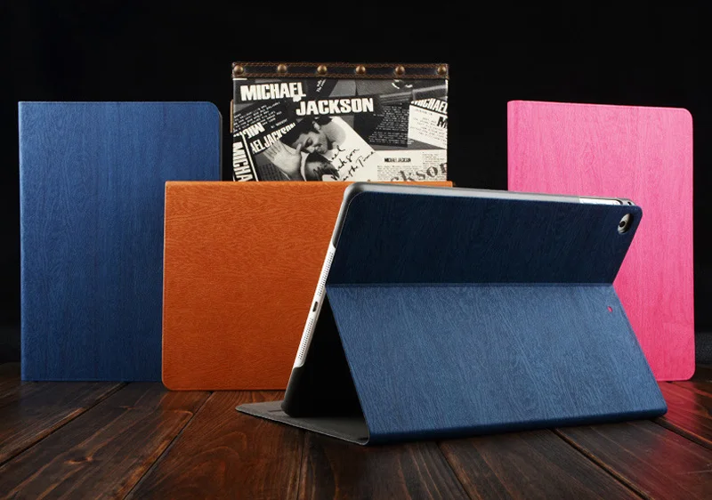 Fashion Tablet Case For ipad 2017 Simplicity PU Leather Smart Cover Folio Case Auto Wake Cover Case For Apple iPad 2018 9.7 inch (6)