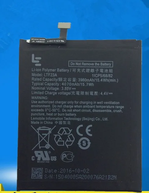 

FOR pro3 X720 LTF23A battery Rechargeable Li-ion Built-in battery lithium polymer battery