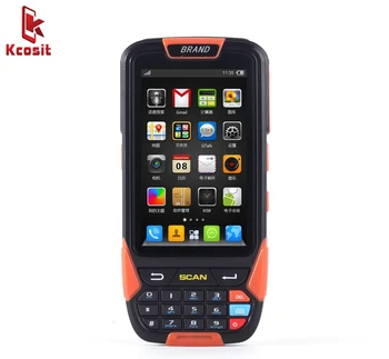 

China Kcosit V80S 2D Laser Barcode Scanner Android 7.0 Handheld Data Collector PDA Terminal IP65 Waterproof Scanning PL-40L GPS