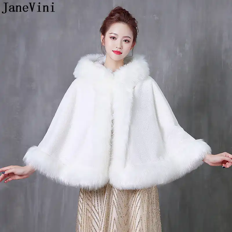 winter white cape coat