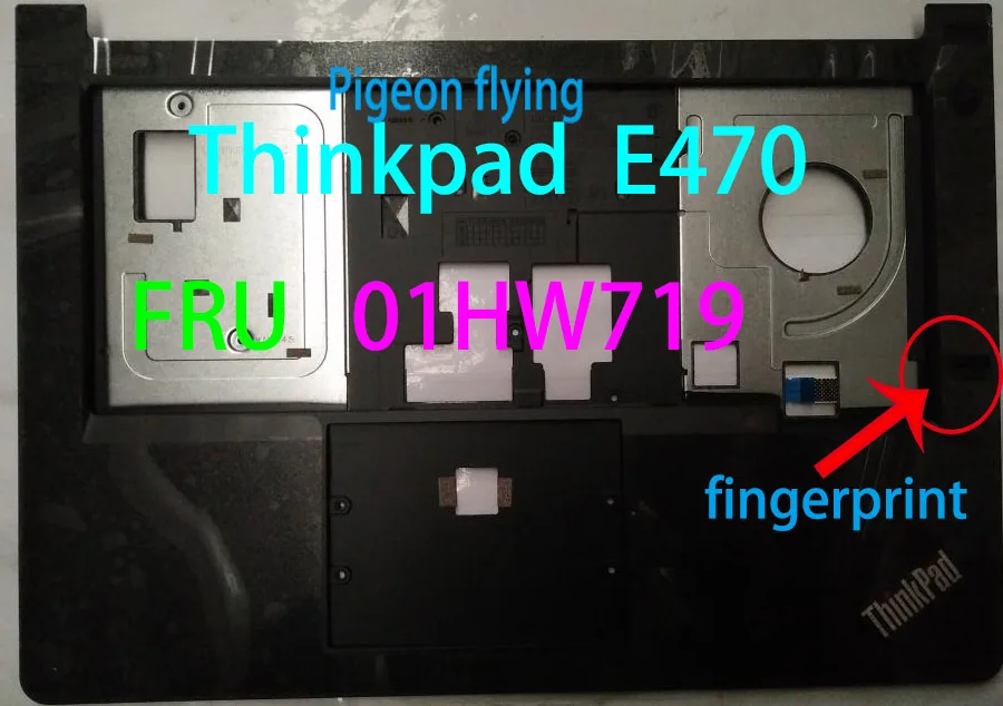 Подходит для ноутбука Thinkpad E470 E475 подставка рук/клавиатура бордюр C shell black FRU 01HW719