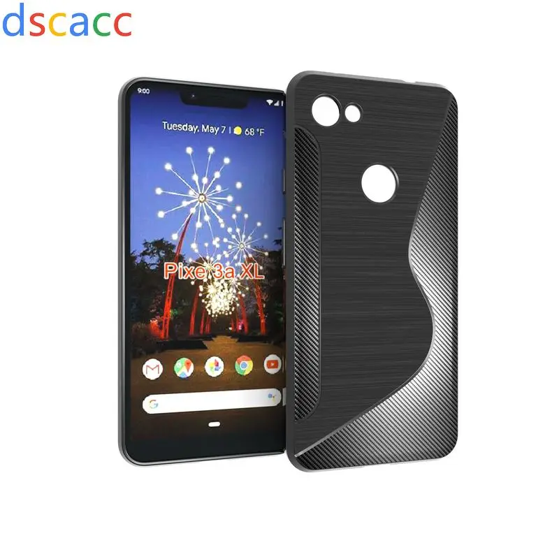 DSCACC S line TPU чехол, противоскользящий тонкий мягкий чехол для Google 5X6 6Plus Pixel XL Pixel2 Pixel 2XL 4 5 Pixi3 Pixi 3xL 200 шт