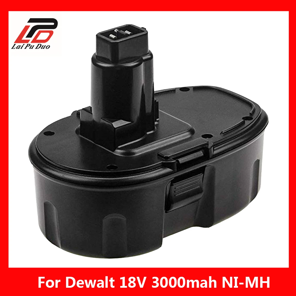 DC9096 18В 3000 мАч Ni-MH электроинструменты аккумуляторная батарея для DeWalt DE9503 DW9095 DW9096