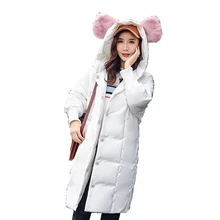 Европейский осенне-зимний женский пуховик с капюшоном, рукав летучая мышь, 85% утиный пух, женская верхняя одежда, пальто LF4238