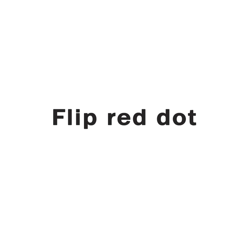 

Spina Optics Flip Red Dot Sight Reflex Sight for Airsoft