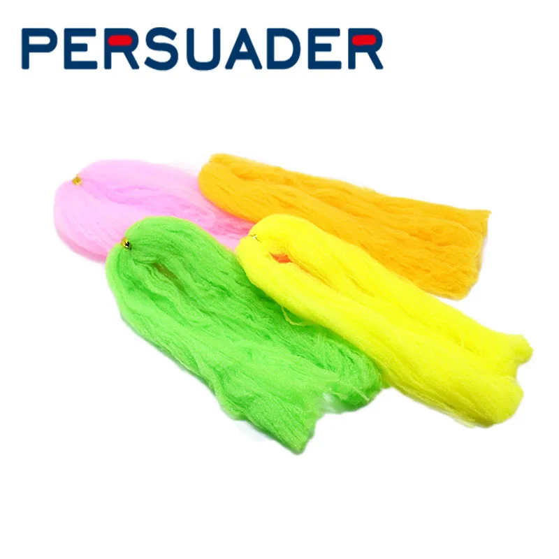 

PERSUADER 8optional colors dry fly parachute wings fly tying materials 40cm/bundle polypropylene floating yarn Post wings fiber