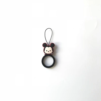 Kawaii Minnie Phone Chain Ringke ремешок силиконовый ремешок-держатель для сотового телефона ручные шнурки на запястье ремешок для ключей - Цвет: 8