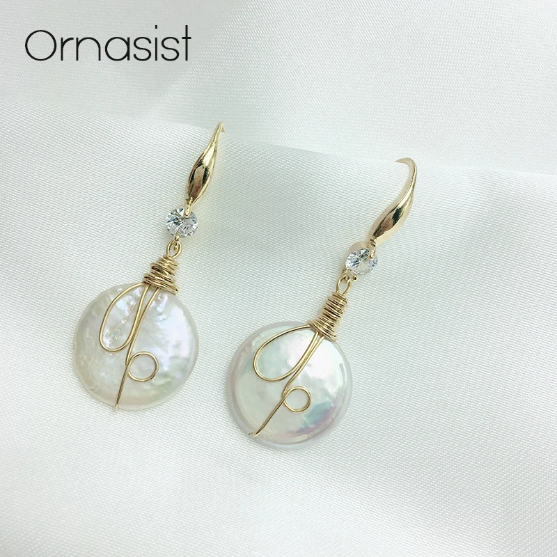 

Bohemia Water Drop Earrings Baroque Chic Natural Irregular Pearl Earring For Women Statement Handmade Gold Earring 2019 New