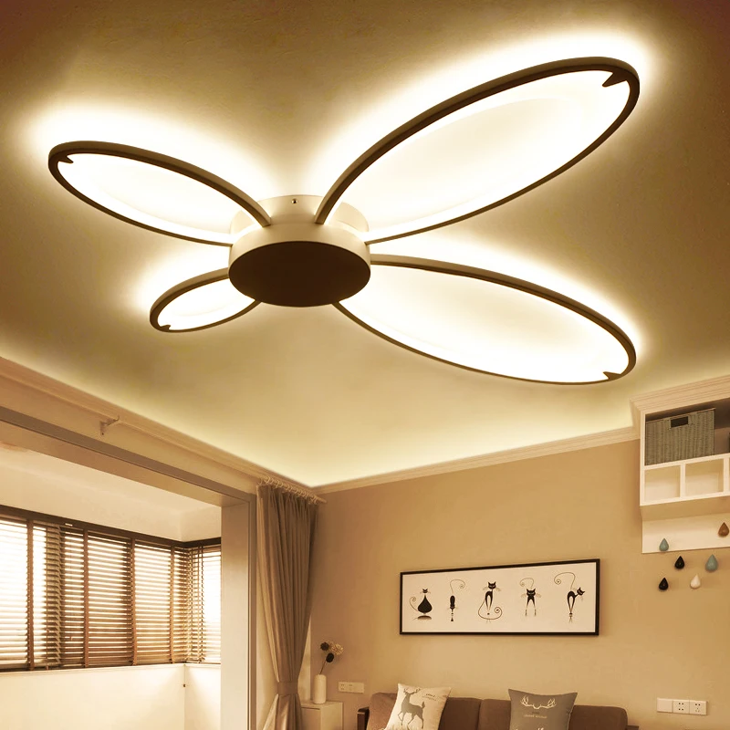 EuIgnis 110 220 v Luzes de Teto de LED Luminarias Cozinha Retro Sala