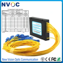 1*16 PLC, 3,0 мм, 1 м, ABS коробка, ST LC FC SC UPC разъем, волоконно-оптический разветвитель Тип коробки 1x16 Кассетный волоконно-кабельный разветвитель устройство