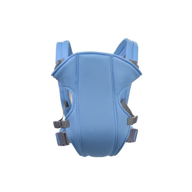 От 3 до 16 лет, месяцев дышащий фронтальная кенгуру Удобная Слинг Рюкзак мешок Обёрточная бумага кенгуру Регулируемый Детская безопасность оператора - Цвет: sky blue