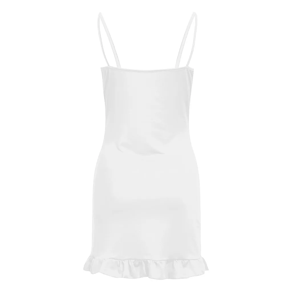 Летнее Бандажное платье для вечеринки, женское платье без рукавов с ...