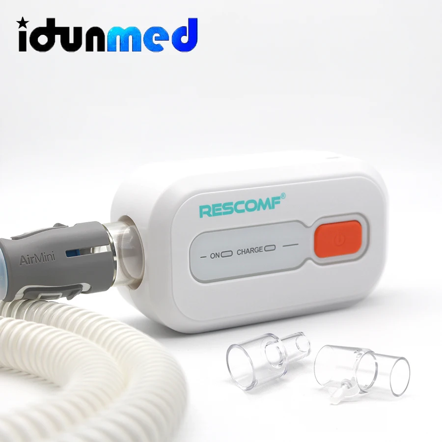 Портативный CPAP дезинфицирующее средство для воздуха CPAP Машина трубка шланг Маска дыхательный аппарат с батарейным управлением апноэ сна