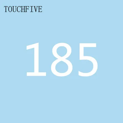 1 шт. TouchFive на выбор, 168 цветов, маркеры для эскизов, маркеры на спиртовой основе, набор цветных маркеров, товары для рукоделия, ручка для школы - Цвет: 185