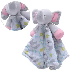 С героями мультфильмов, животными, слоном мягкий плюшевый для ребенка комфортное одеяло игрушки Baby перед сном унималась куклы для