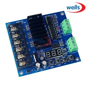 

DMX512 3CH Constant voltage common anode controller,Refresh frequency 7.8KHZ,Digital tube display , RGB controller DC5~24V