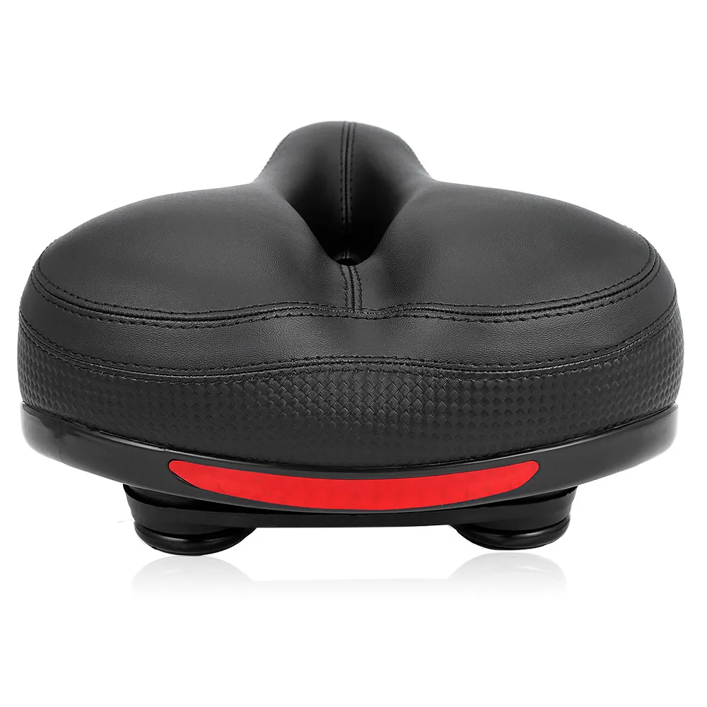 Comfort Wide Big Bum Bike Bicycle Gel Cruiser Extra Sporty Soft Pad Saddle Seat Road Mtb Mountain Bike Leather #3O18 (29)