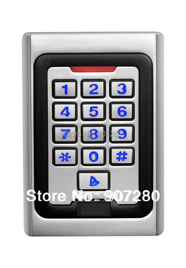 

New Arrival Metal Case Anti-Vandal 125KHz RFID Keypad Access Control (wiegand 26 input & output)