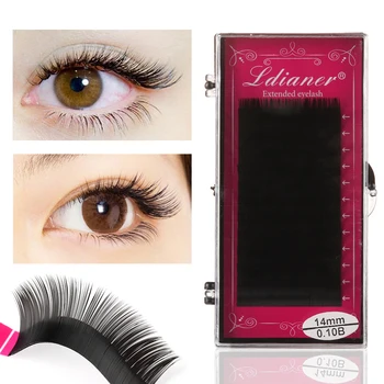 

New 12Rows Faux Mink Individual Eyelash Lashes Maquiagem Cilios For Professionals Soft Mink Eyelash Extension Eyelash Extension