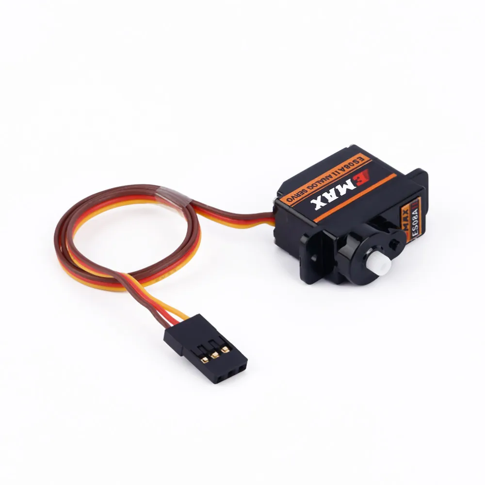 4x EMax 9g Высокочувствительный Мини Sub Micro Servo ES08A 8g ES08 3D RC самолет вертолет ES08MD ES08MA MG90S