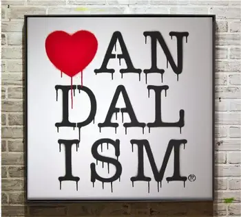 

HAND PAINTED DAVID'S ARTWORKS GRAFFITI ART POSTER PRAINTING CANVAS GIFT FOR BED ROOM NO FRAMED B-225