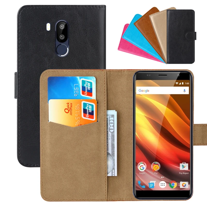

Luxury Wallet Case For Vertex Impress Fire PU Leather Retro Flip Cover Magnetic Fashion Cases Strap