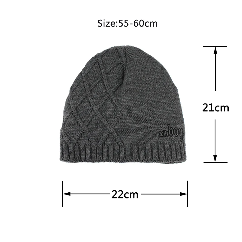 [FLB] зимняя шапка Skullies Beanies для мужчин и женщин мужская вязаная шарф маска