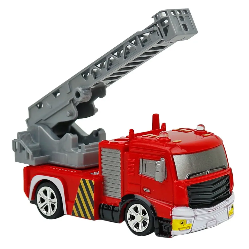 rc model fire rescue truck collection in scale