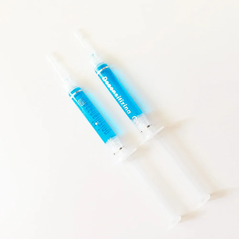 15pcs 10pcs 5pcs professional 3ml Teeth whitening desensitizing gels avoid sensitivity tooth gel