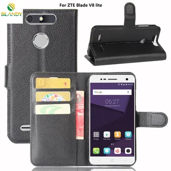 

100pcs/lot For ZTE nubia Z17 mini Lychee Wallet Leather TPU case For ZTE Blade L5 plus AXON 7 A452 blade V8 lite nubia Z11 mini