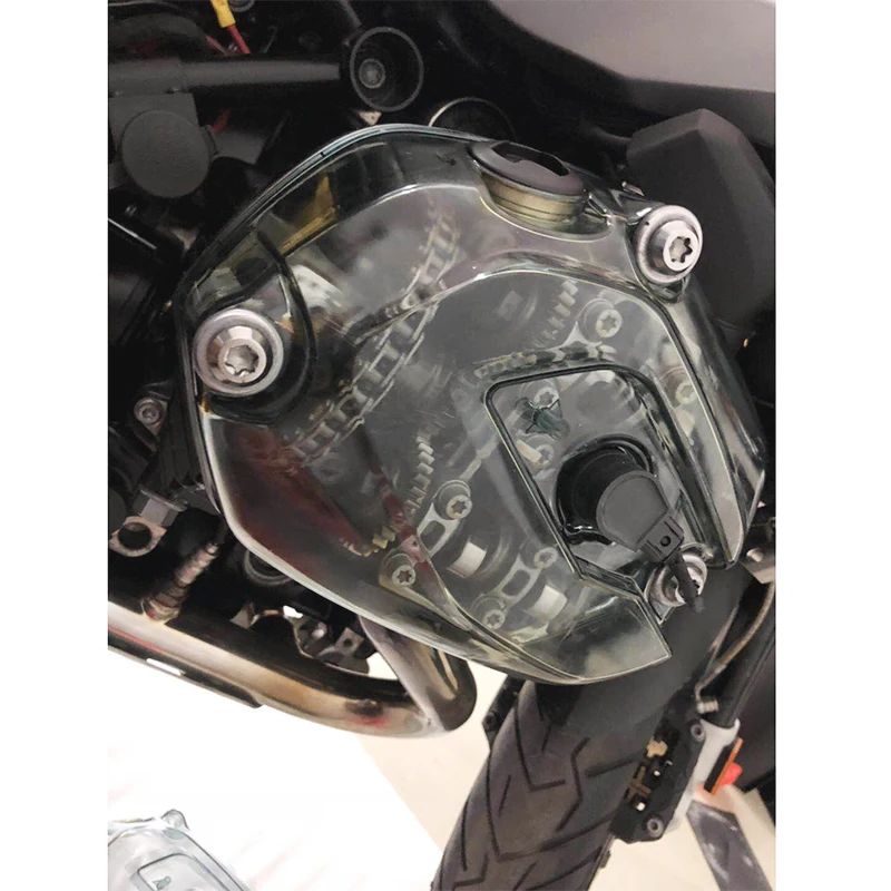 Protecci/ón lateral transparente para BMW R 1250-1200 GS Adventure 2014-2018 L-R1200GS-ADV-TRA