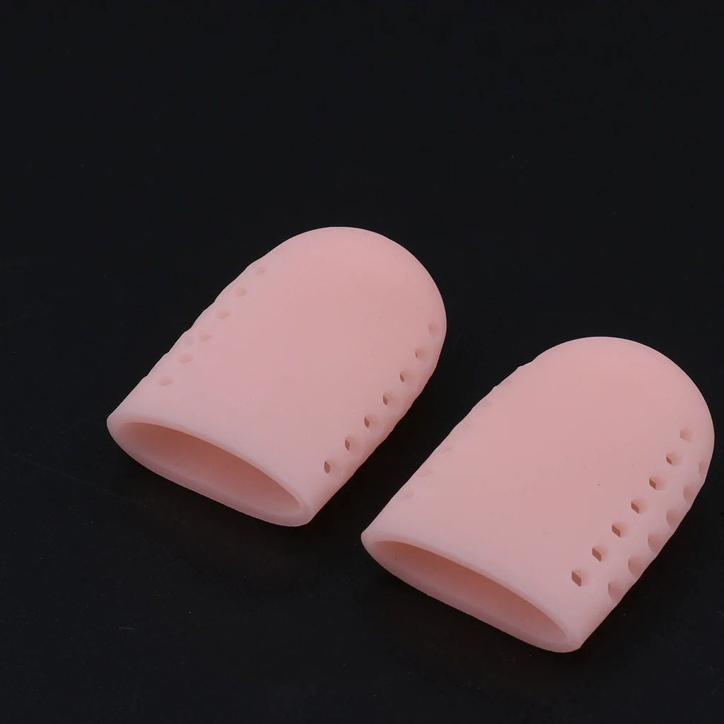 Silicone Toe Protectors Soft Gel Toe Caps | for Ingrown Toenails Corns Blisters Calluses & Hammer Toes for Men Women