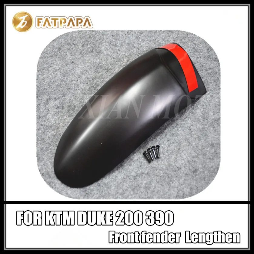 Duke 200 Front Mudguard Price Motorcycle accessories modification front fender growth Fit For KTM