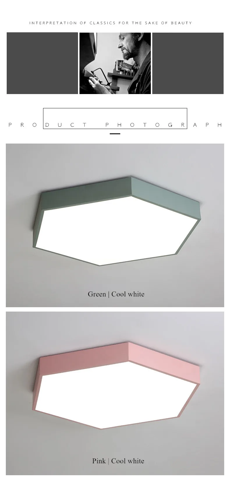 modern led ceiling lights for living room acrylic lampshade lamp fixtures 6