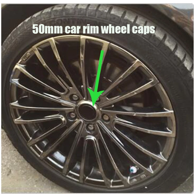 5. См для Toyota Peugeot Honda Hyundai 4 шт. 50 мм хромированные колпачки на ступицы колеса Hubcap O.Z