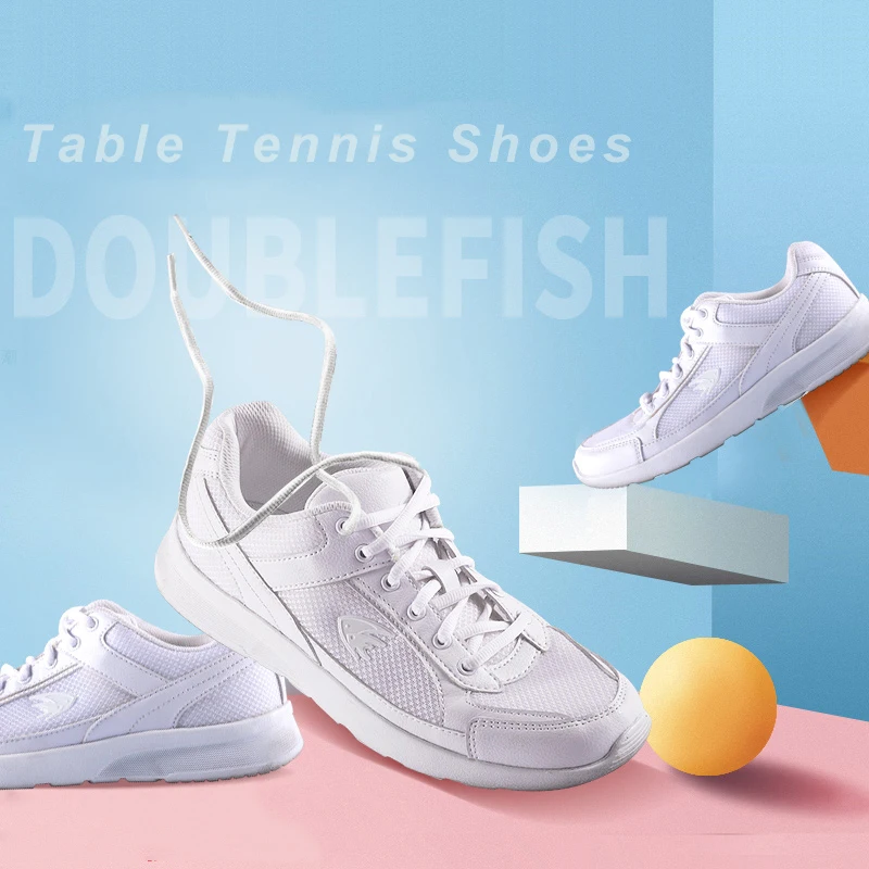 Genuine DOUBLE FISH table tennis Shoes Breathable Anti-slippery ping pong Sneakers Running Shoes For Men Women Genuine DOUBLE FISH table tennis Shoes Breathable Anti-slippery ping pong Sneakers Running Shoes For Men Women